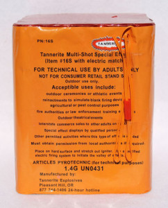16S Special Effects by Tannerite Explosives